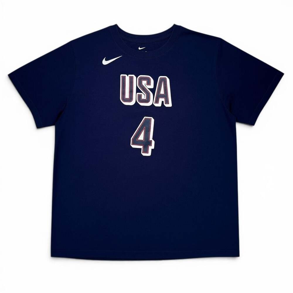 Nike Men's USA Basketball Shirt Steph Curry #4 Olympics Dream Team Sz XL